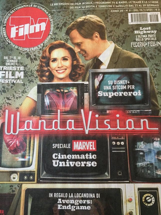 FILM TV magazine side cover Issue 3 19 January 2021