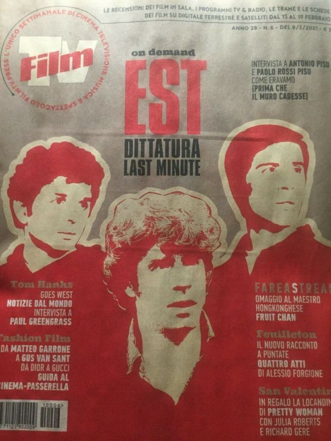 FILM TV magazine side cover Issue 6 9 February 2021