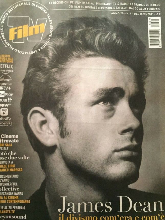 FILM TV magazine side cover Issue 7 16 February 2021