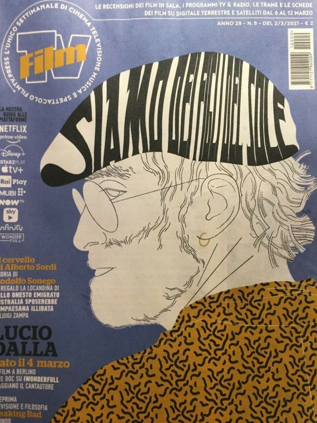 FILM TV magazine side cover Issue 9 2 March 2021