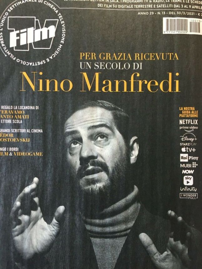 FILM TV magazine side cover Issue 13 30 March 2021
