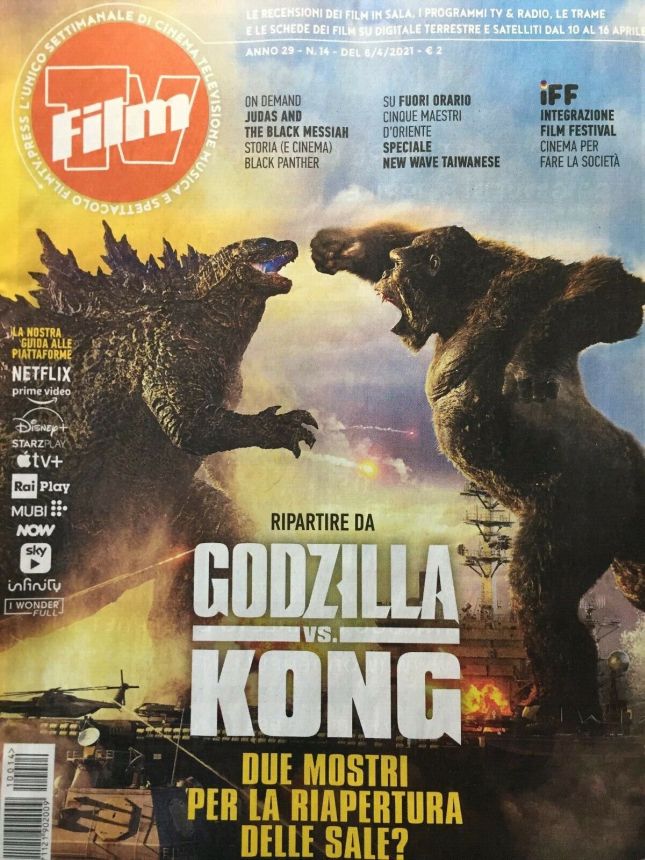 FILM TV magazine side cover Issue 14 6 April 2021