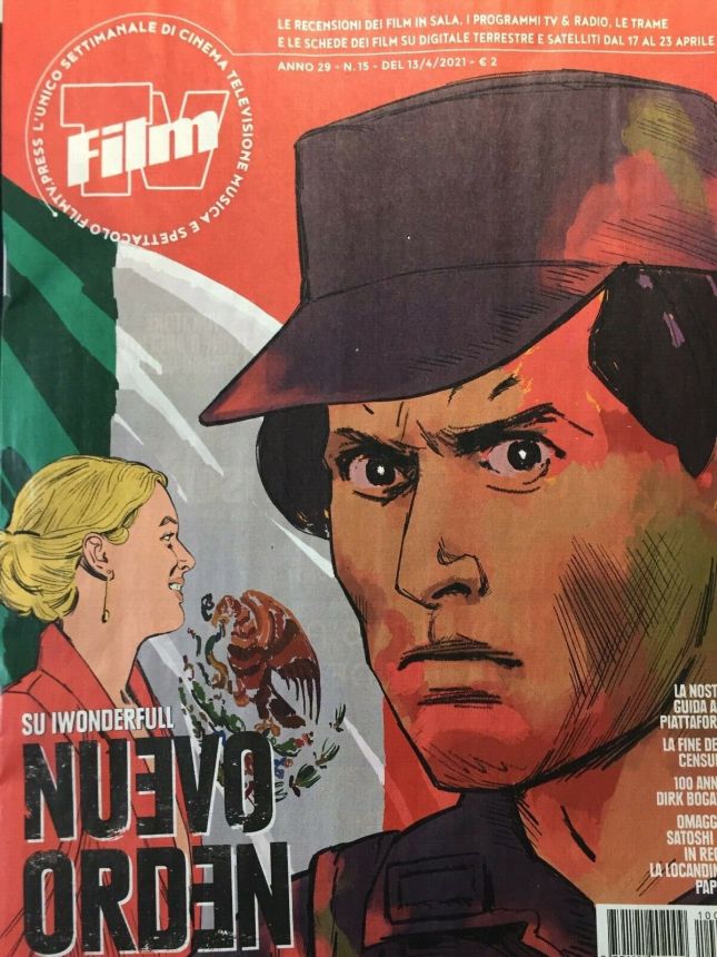 FILM TV magazine side cover Issue 15 13 April 2021