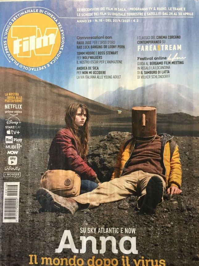 FILM TV magazine side cover Issue 16 20 April 2021