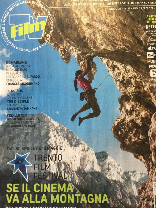 FILM TV magazine side cover Issue 17 27 April 2021