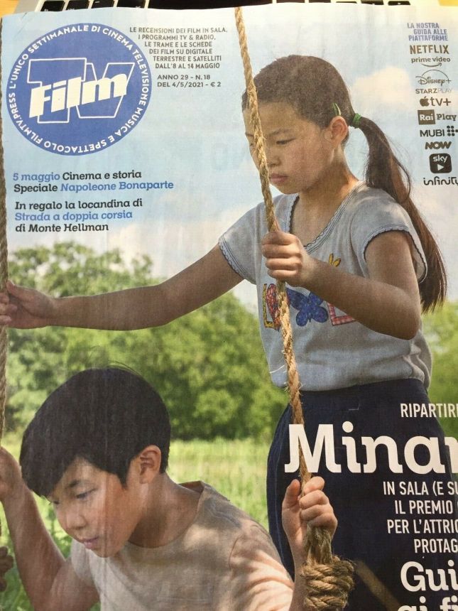 FILM TV magazine side cover Issue 18 4 May 2021