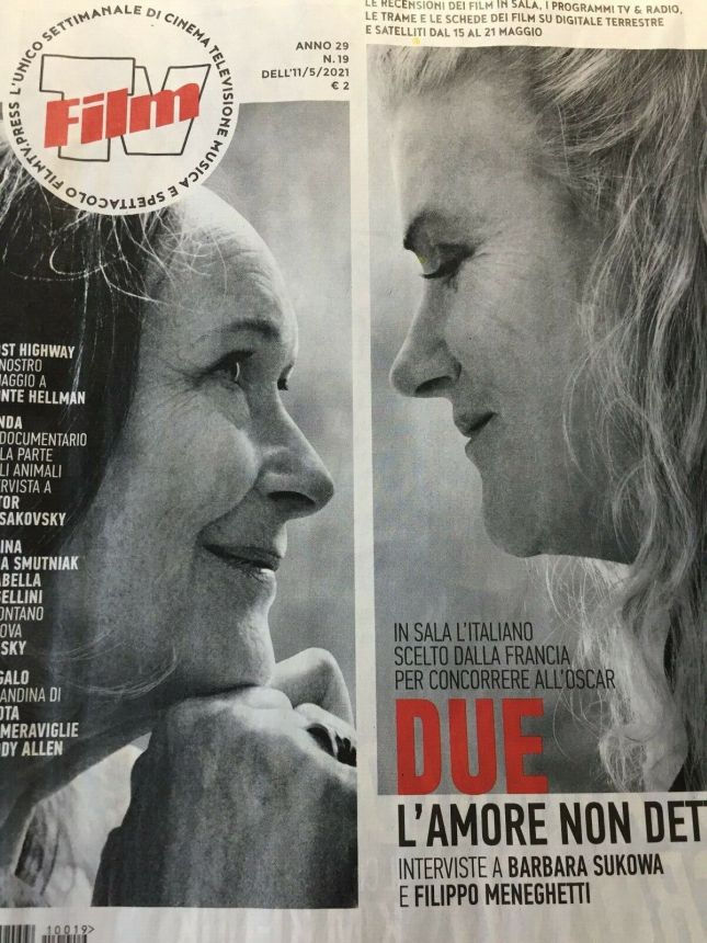FILM TV magazine side cover Issue 19 11 May 2021