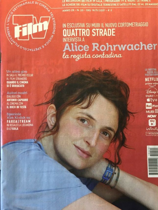 FILM TV magazine side cover Issue 20 18 May 2021