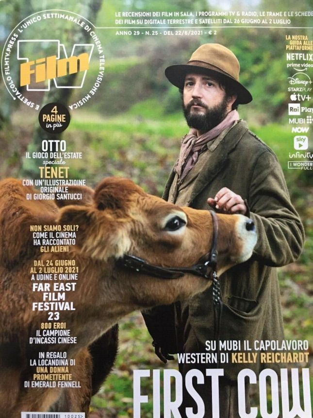 FILM TV magazine side cover Issue 25 22 June 2021
