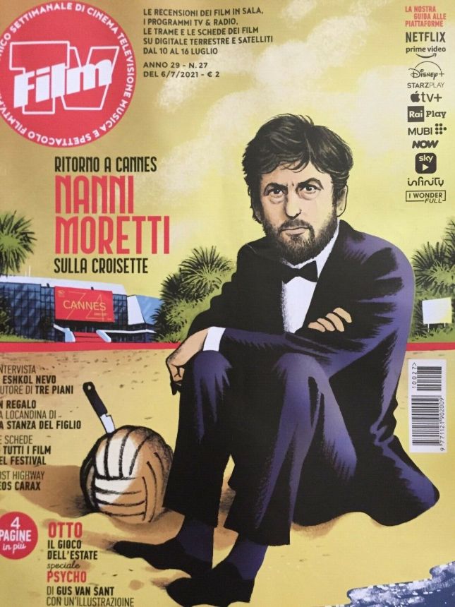 FILM TV magazine side cover Issue 27 6 July 2021