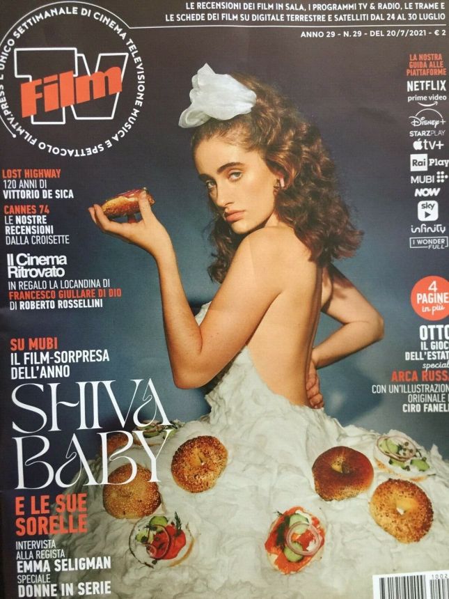 FILM TV magazine side cover Issue 29 20 July 2021