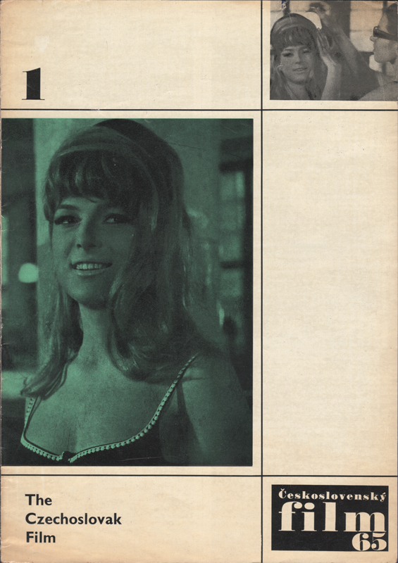 FILM TCHECOSLOVAQUE | LE magazine side cover Issue 1  January/February 1965