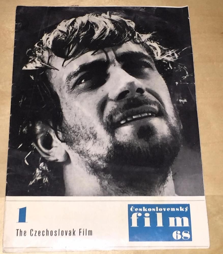 FILM TCHECOSLOVAQUE | LE magazine side cover Issue 1  January 1968