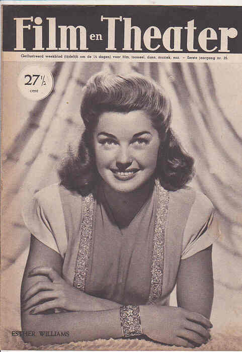 FILM EN THEATER magazine side cover Issue 35 9 November 1946