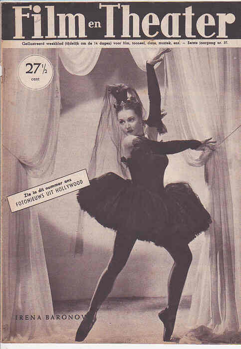 FILM EN THEATER magazine side cover Issue 37 7 December 1946