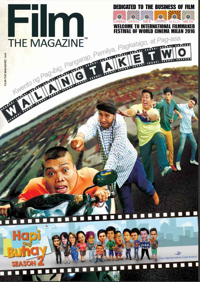 FILM THE MAGAZINE magazine side cover Issue 9 November 2016