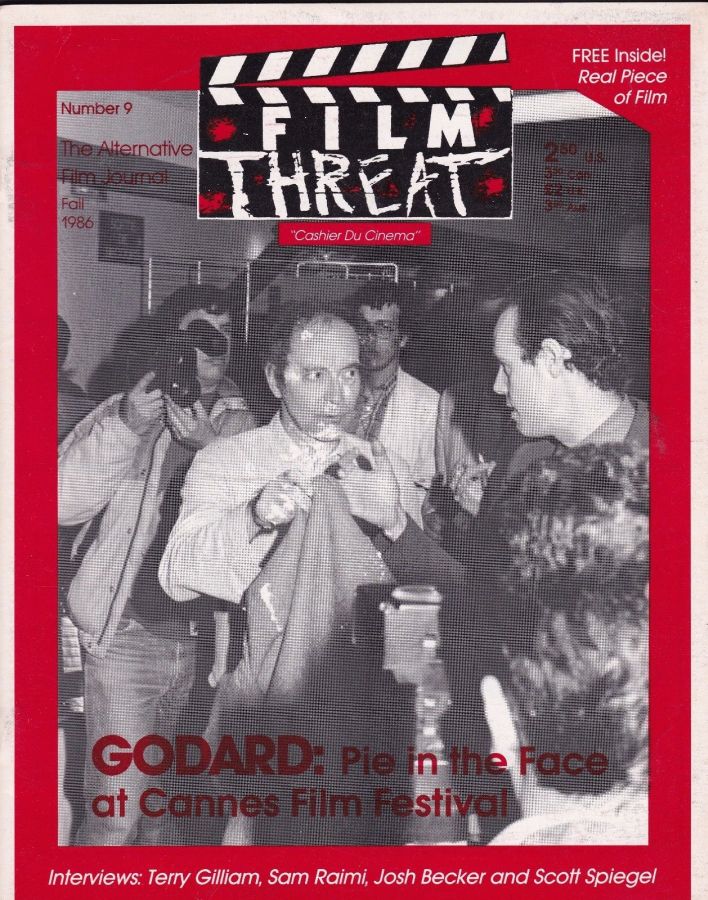 FILM THREAT magazine side cover Issue 9 Fall 1986