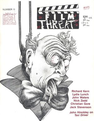 FILM THREAT magazine side cover Issue 11  1987