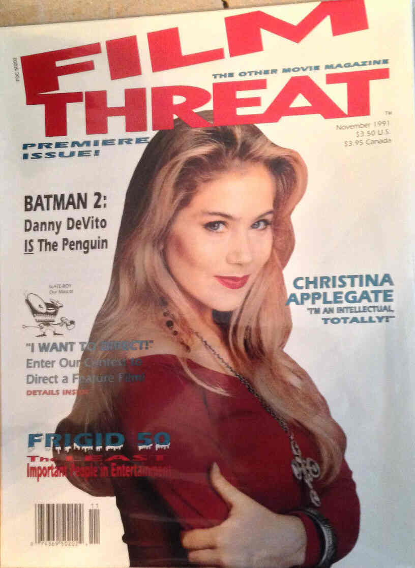 FILM THREAT magazine side cover Issue 1 November 1991