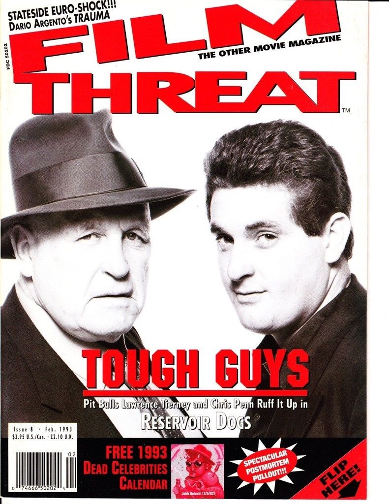 FILM THREAT magazine side cover Issue 8 February 1993