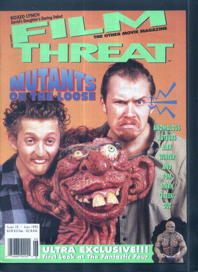 FILM THREAT magazine side cover Issue 10 June 1993