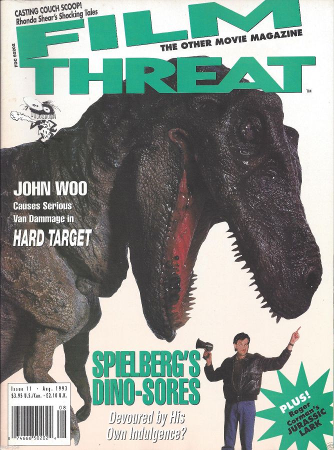 FILM THREAT magazine side cover Issue 11 August 1993
