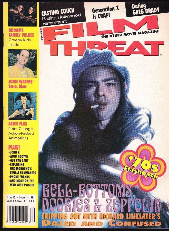 FILM THREAT magazine side cover Issue 13 December 1993