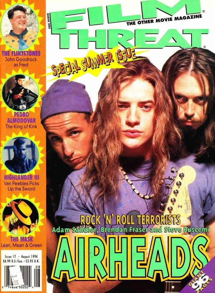 FILM THREAT magazine side cover Issue 17 August 1994