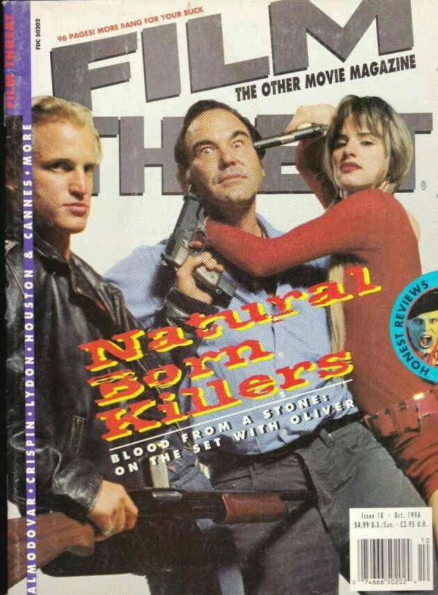 FILM THREAT magazine side cover Issue 18 October 1994