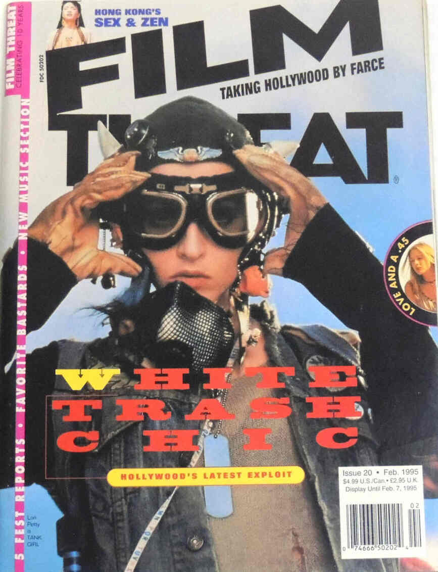 FILM THREAT magazine side cover Issue 20 February 1995