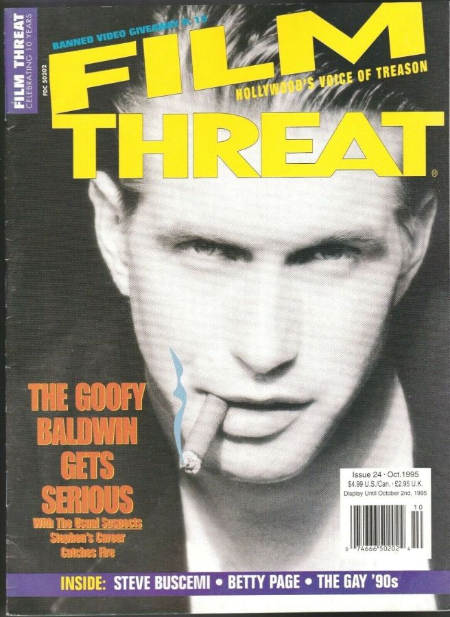 FILM THREAT magazine side cover Issue 24 October 1995