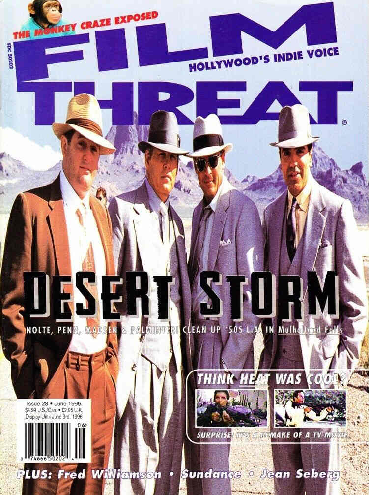 FILM THREAT magazine side cover Issue 28 June 1996