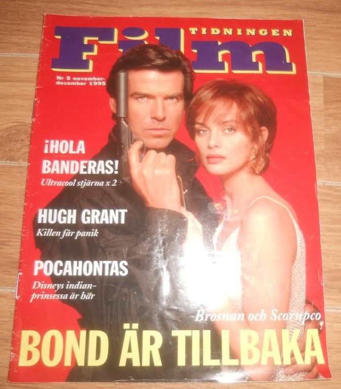 FILM TIDNINGEN magazine side cover Issue 5  November/December 1995