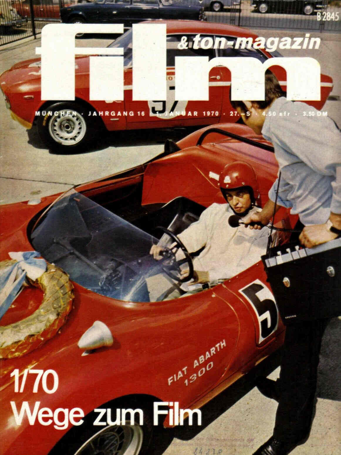 FILM UND TON-MAGAZIN magazine side cover January 1970