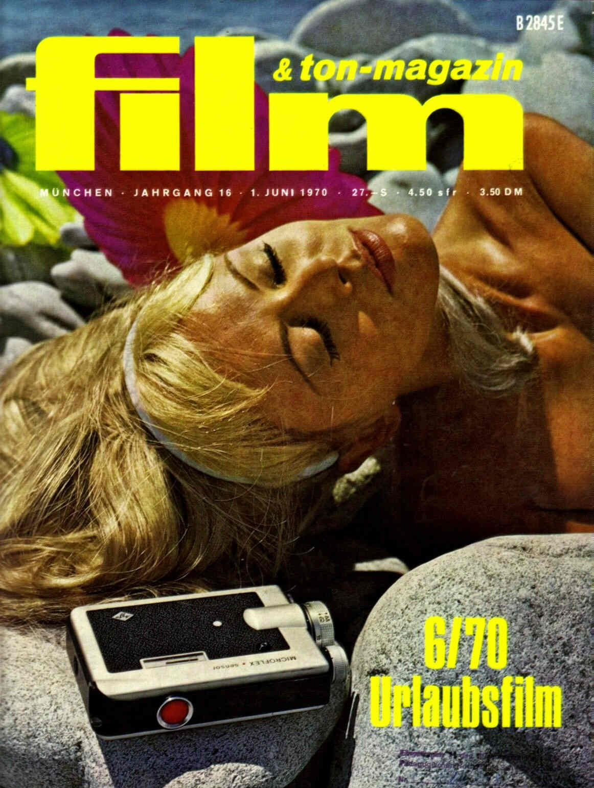 FILM UND TON-MAGAZIN magazine side cover June 1970