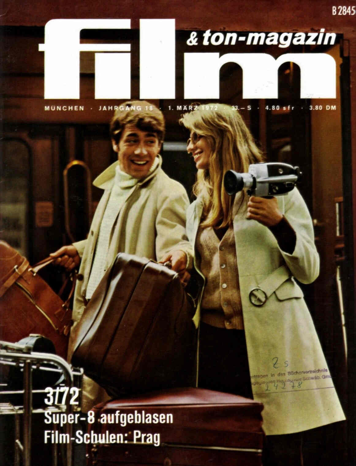 FILM UND TON-MAGAZIN magazine side cover March 1972