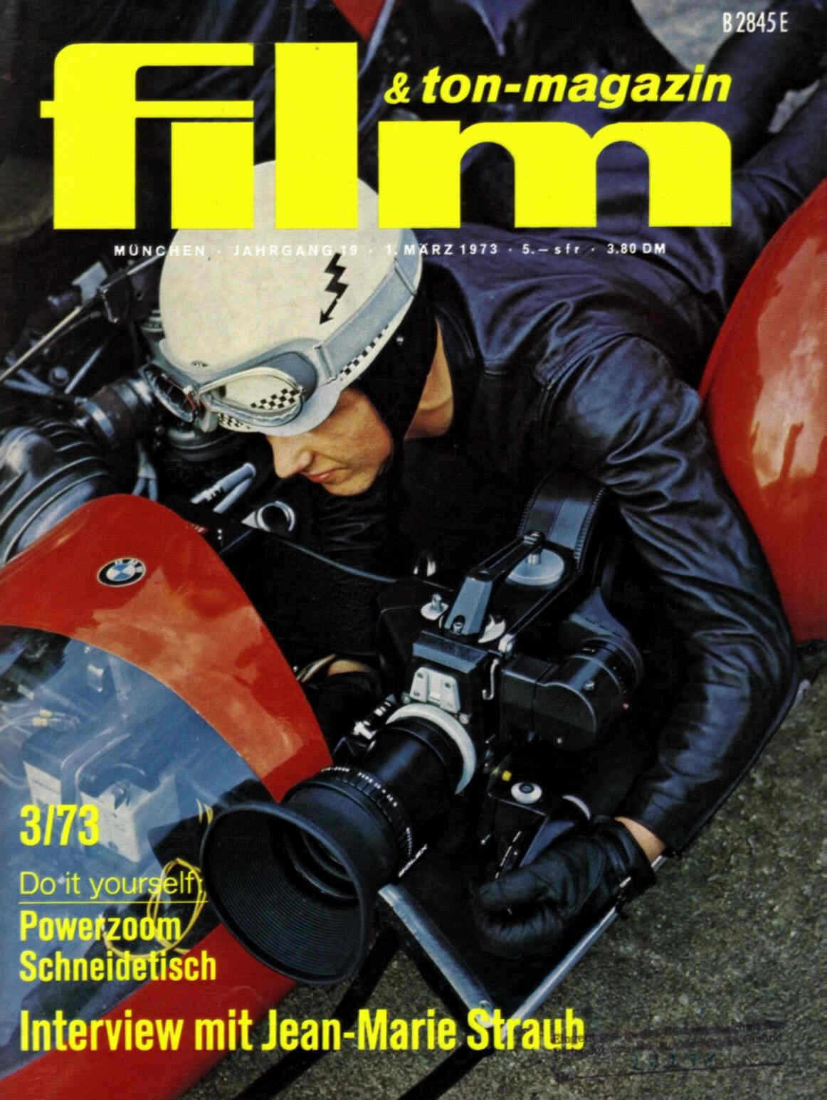 FILM UND TON-MAGAZIN magazine side cover March 1973