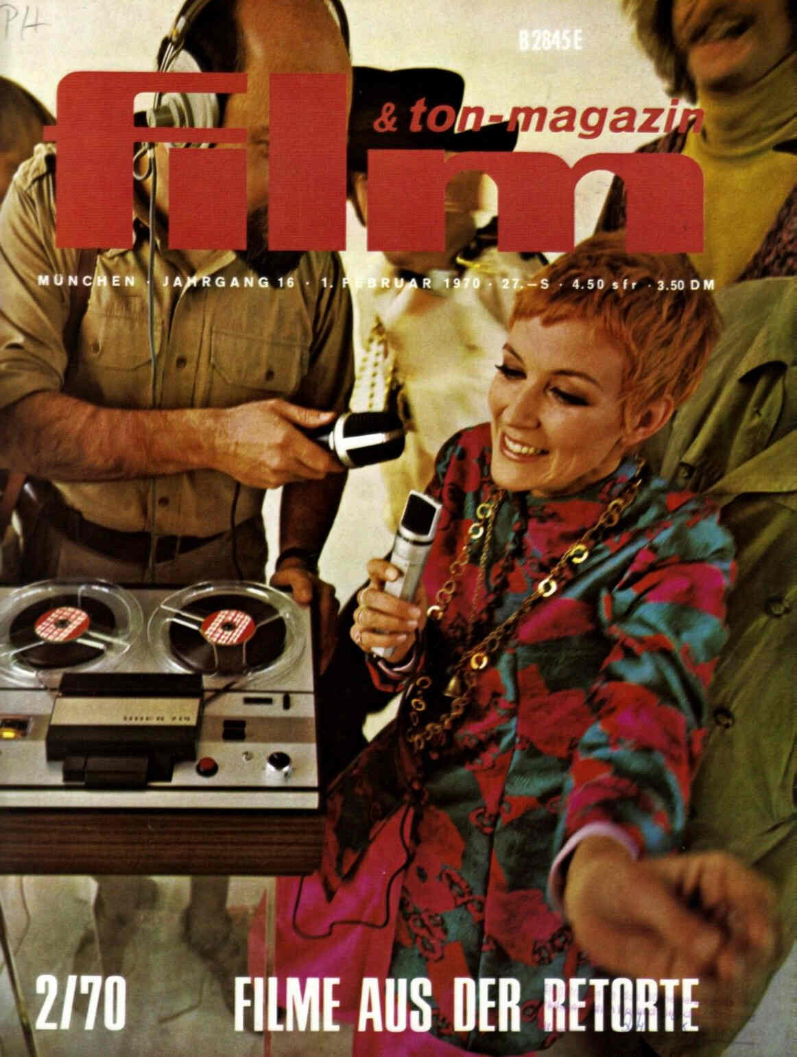 FILM UND TON-MAGAZIN magazine side cover February 1970