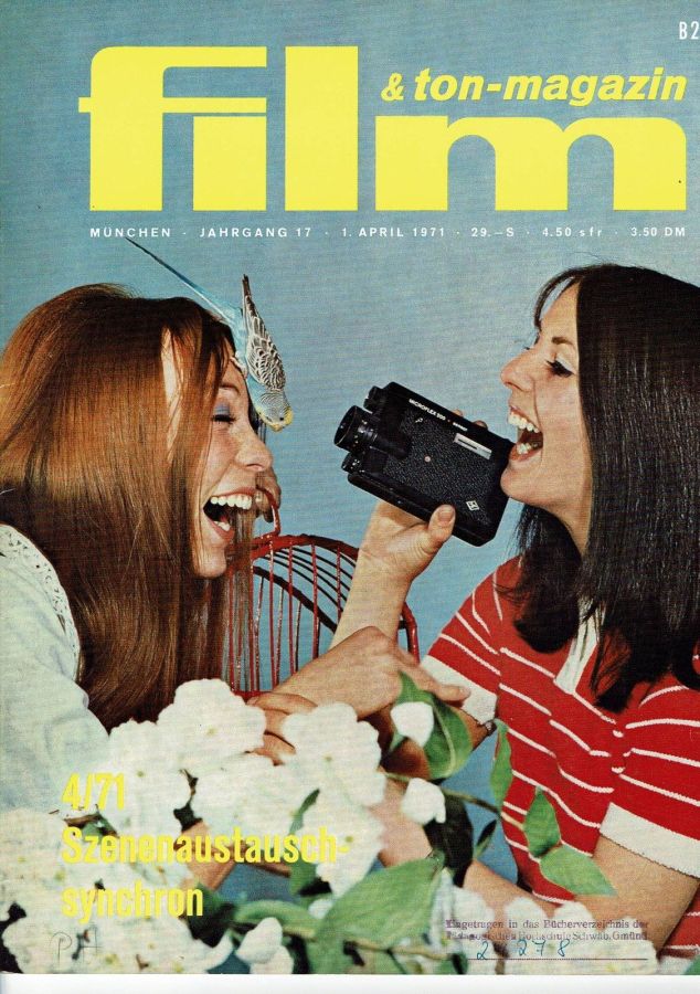 FILM UND TON-MAGAZIN magazine side cover April 1971