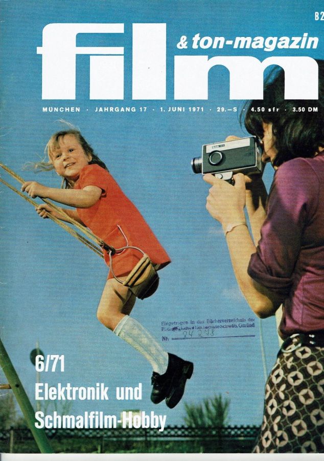 FILM UND TON-MAGAZIN magazine side cover June 1971