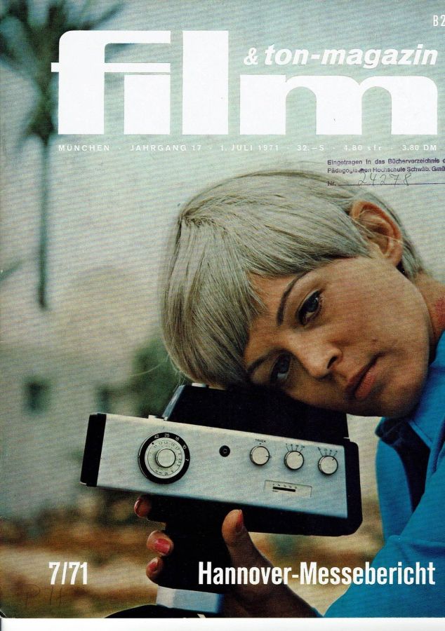 FILM UND TON-MAGAZIN magazine side cover July 1971