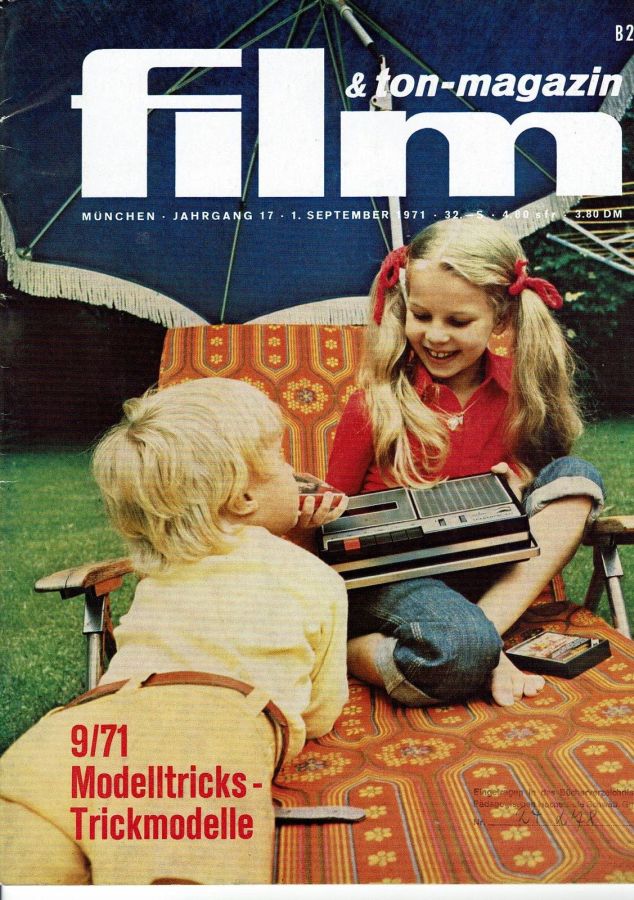 FILM UND TON-MAGAZIN magazine side cover September 1971