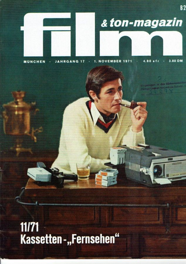 FILM UND TON-MAGAZIN magazine side cover November 1971
