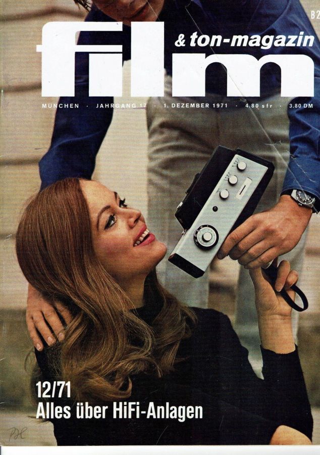 FILM UND TON-MAGAZIN magazine side cover December 1971