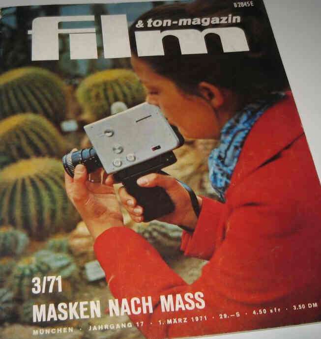 FILM UND TON-MAGAZIN magazine side cover March 1971