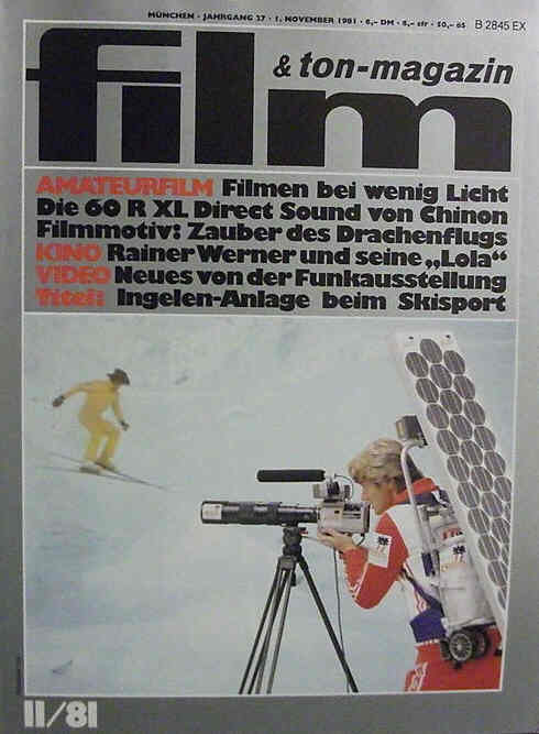 FILM UND TON-MAGAZIN magazine side cover November 1981