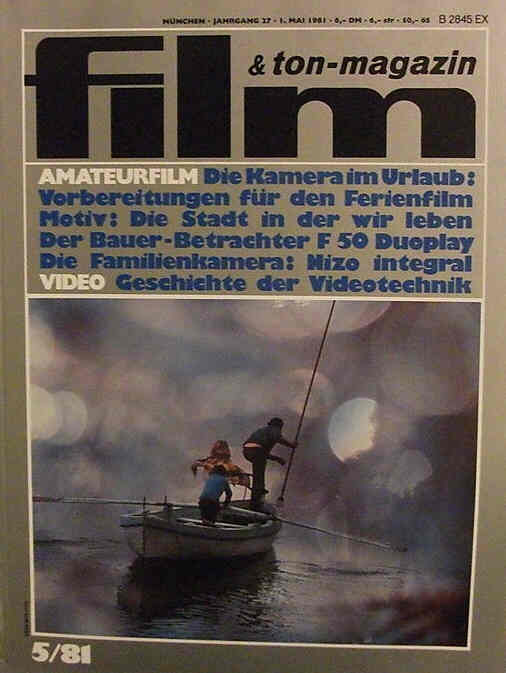 FILM UND TON-MAGAZIN magazine side cover May 1981