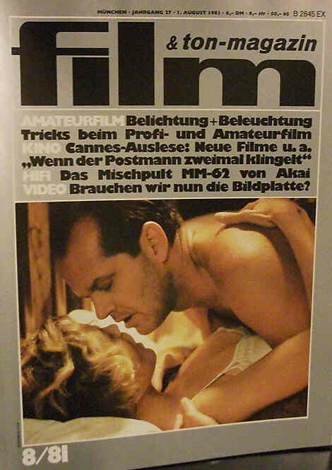 FILM UND TON-MAGAZIN magazine side cover August 1981