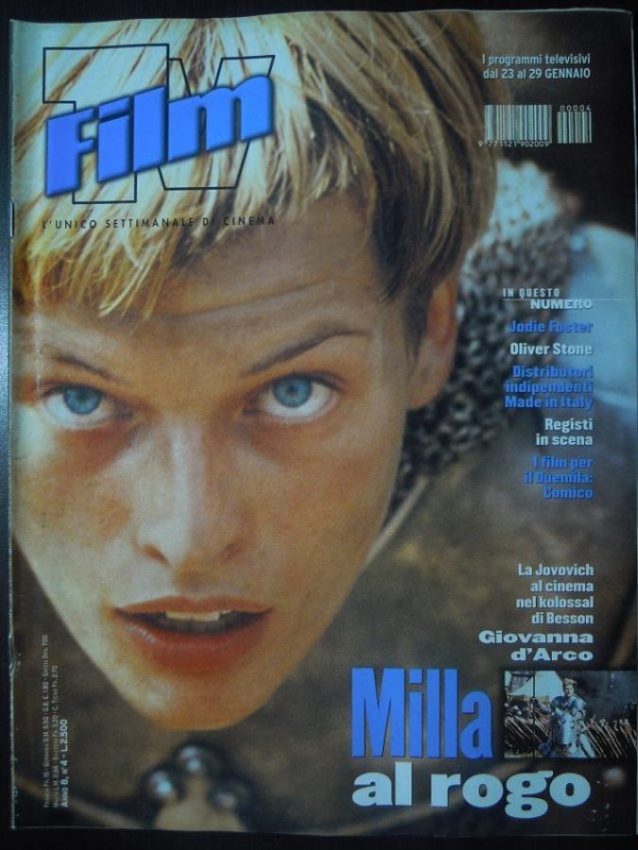 FILM TV magazine side cover Issue 4 23 January 2000