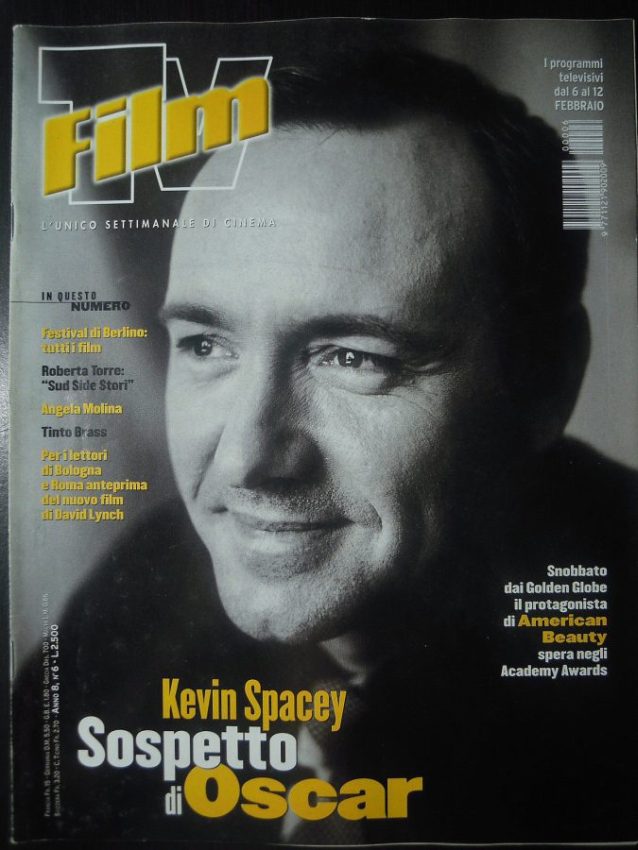 FILM TV magazine side cover Issue 6 6 February 2000